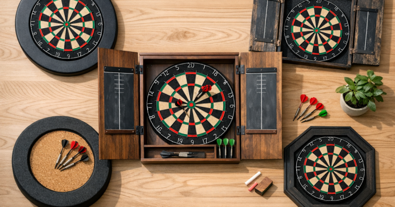 dartboard cabinets and surrounds