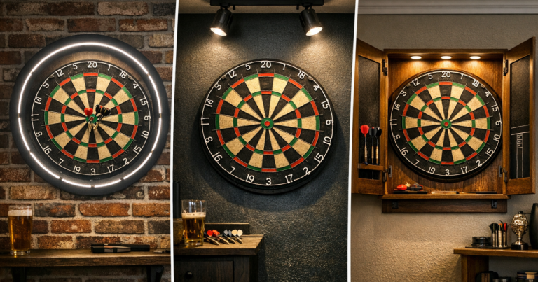 dartboard lighting options