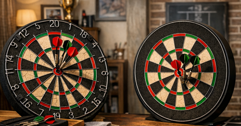 staple-free dartboards