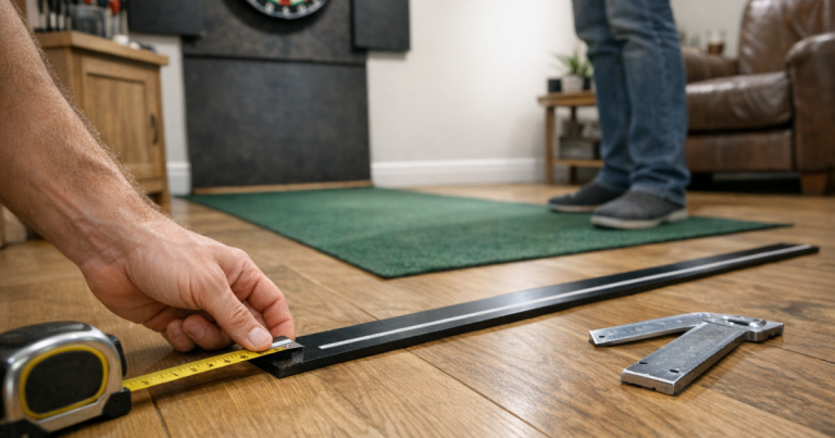 correct oche distance