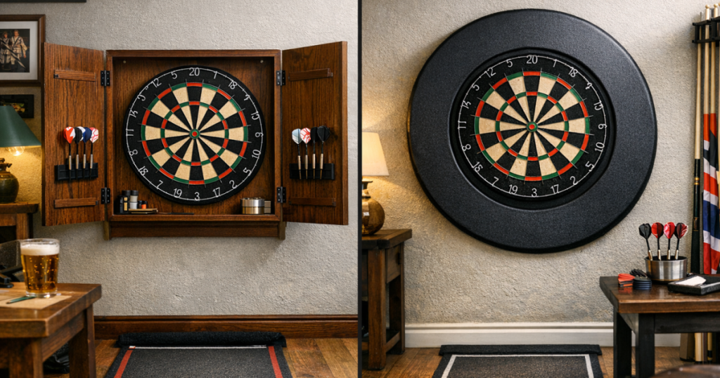 dart cabinet vs surround