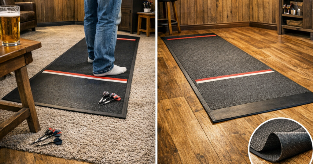 dart mat for carpet