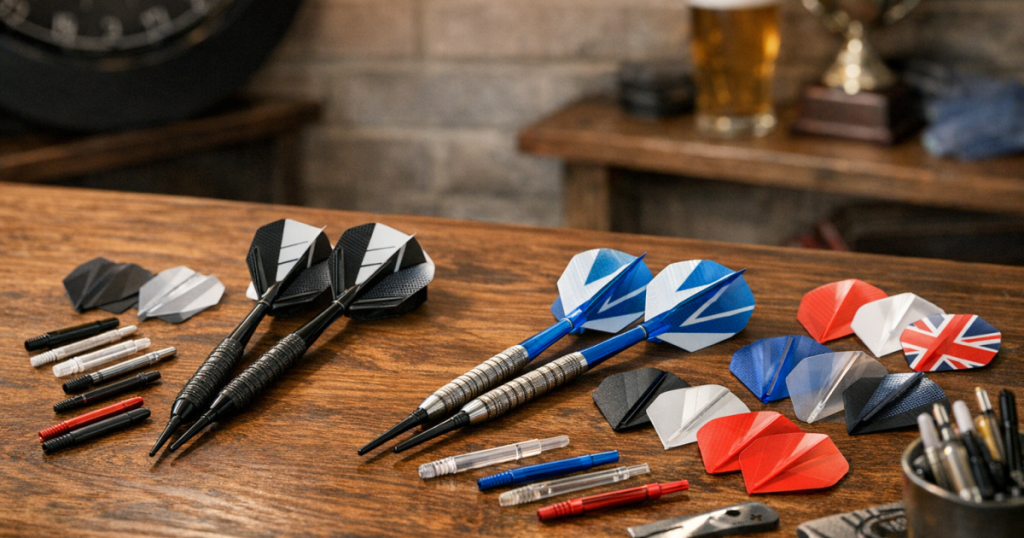 dart shafts and flights