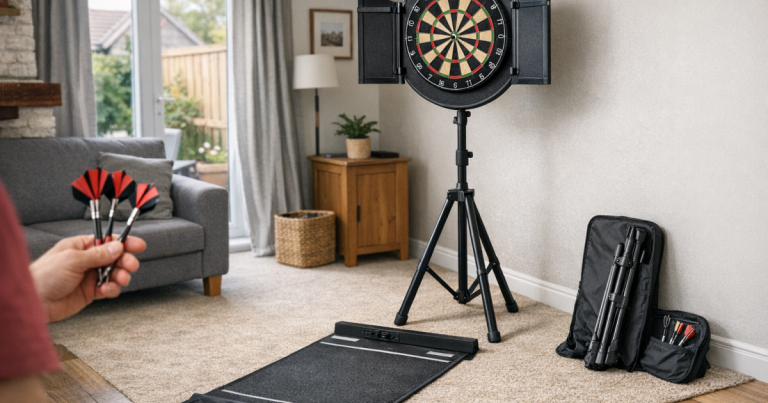dartboard stand for rented homes