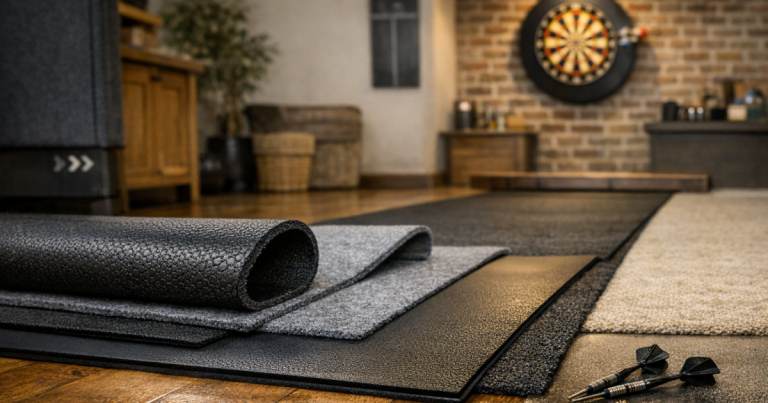 darts mat materials
