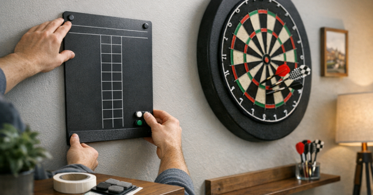 magnetic darts scoreboard