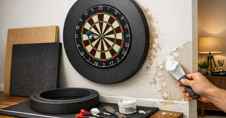 stop darts marking walls