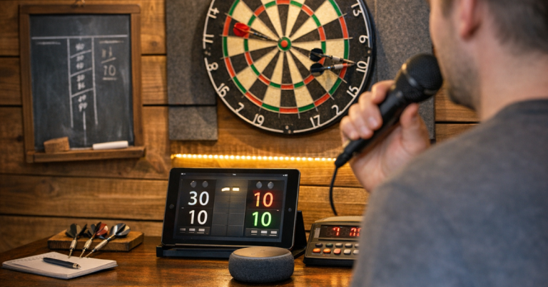 voice scoring darts