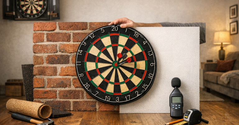 dartboard wall