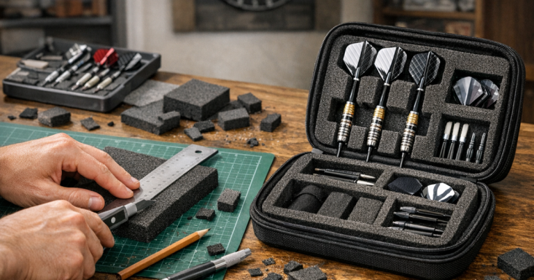 foam inserts for a dart case