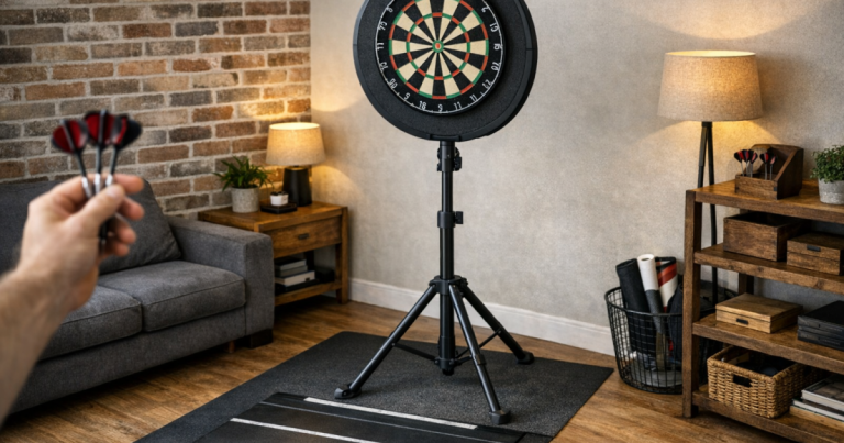 freestanding dartboard