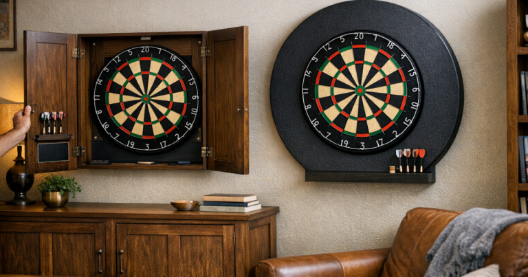 hide a dartboard