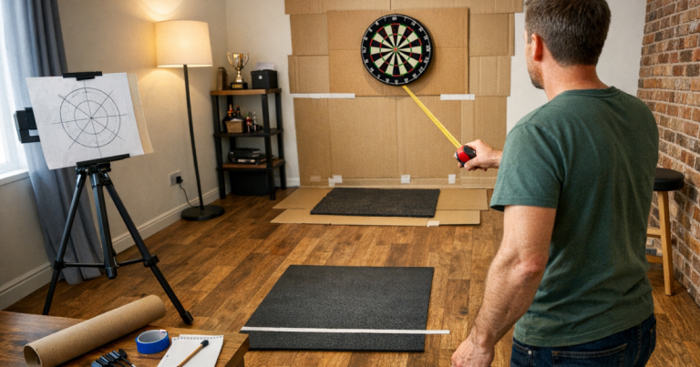 test a darts layout