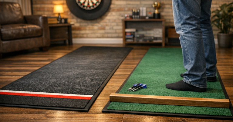 dart mat oche