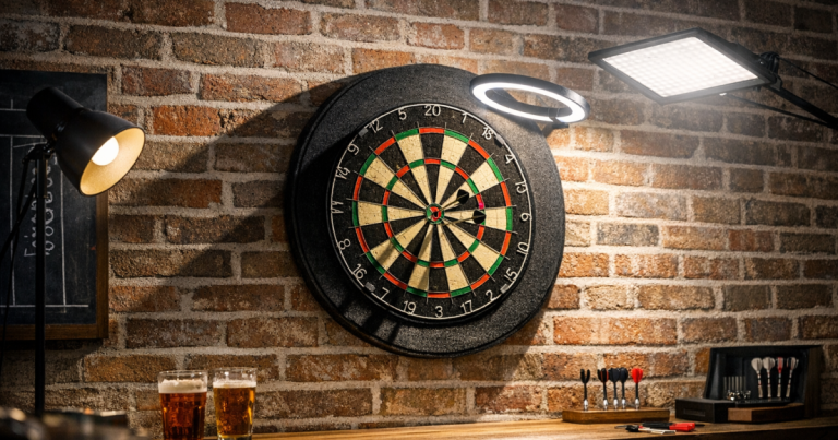 dartboard shadows