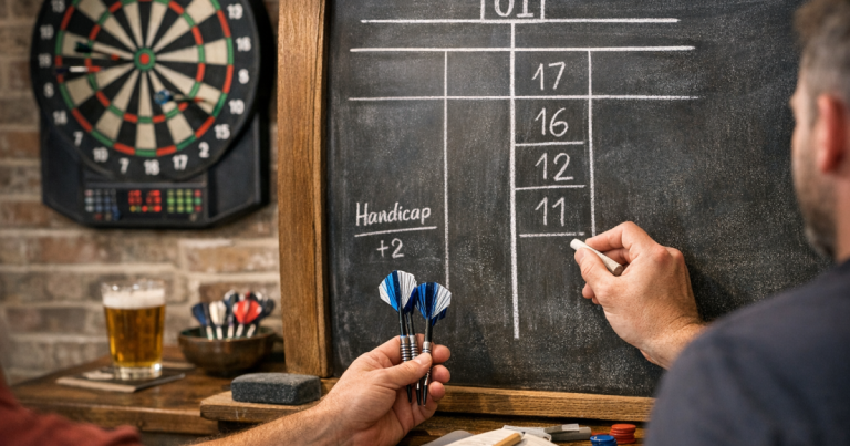 darts scoreboard handicaps