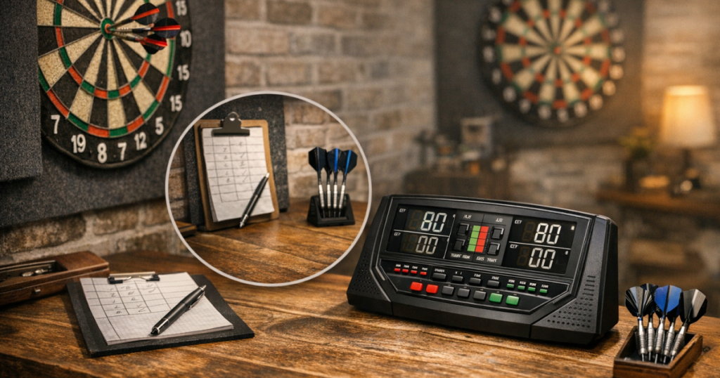 electronic dart scorer