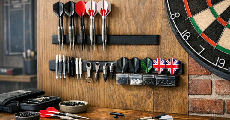 magnetic dart tool storage