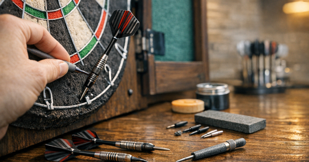 reduce dart bounce-outs
