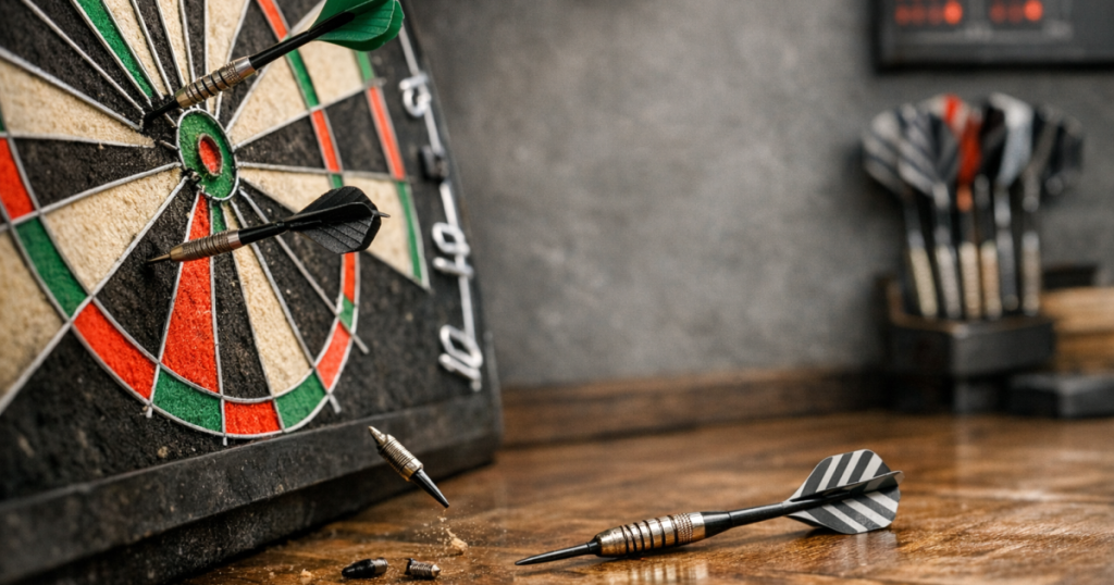 dartboard bounce-outs