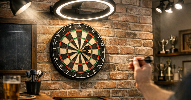 dartboard lighting guide