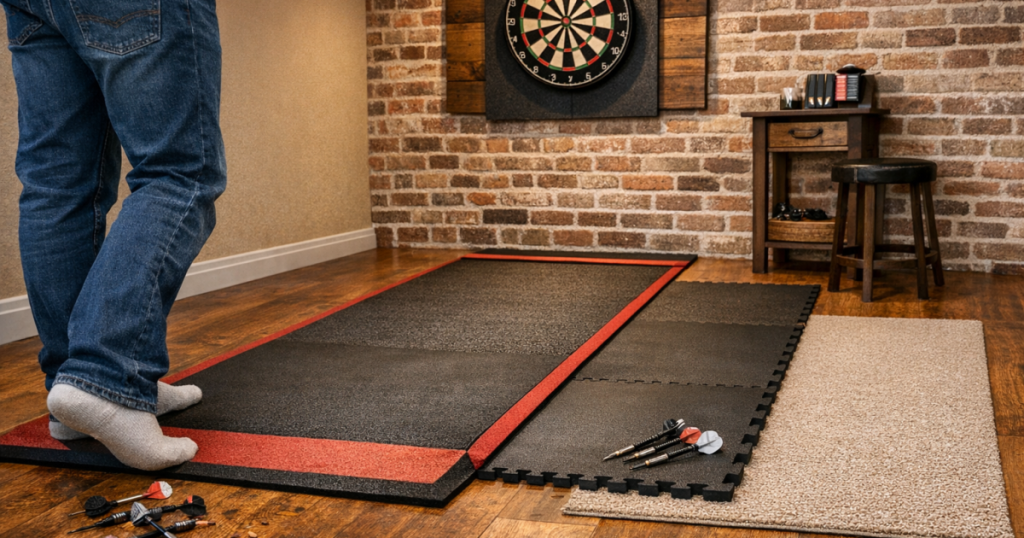 darts floor protection