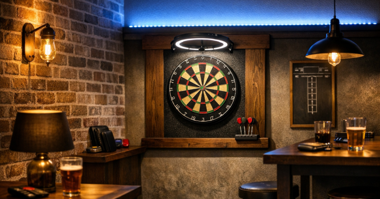 darts room lighting