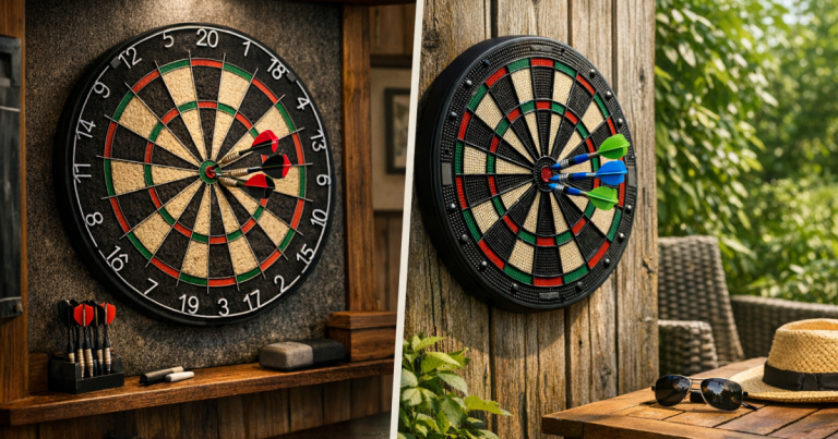indoor and outdoor dartboards