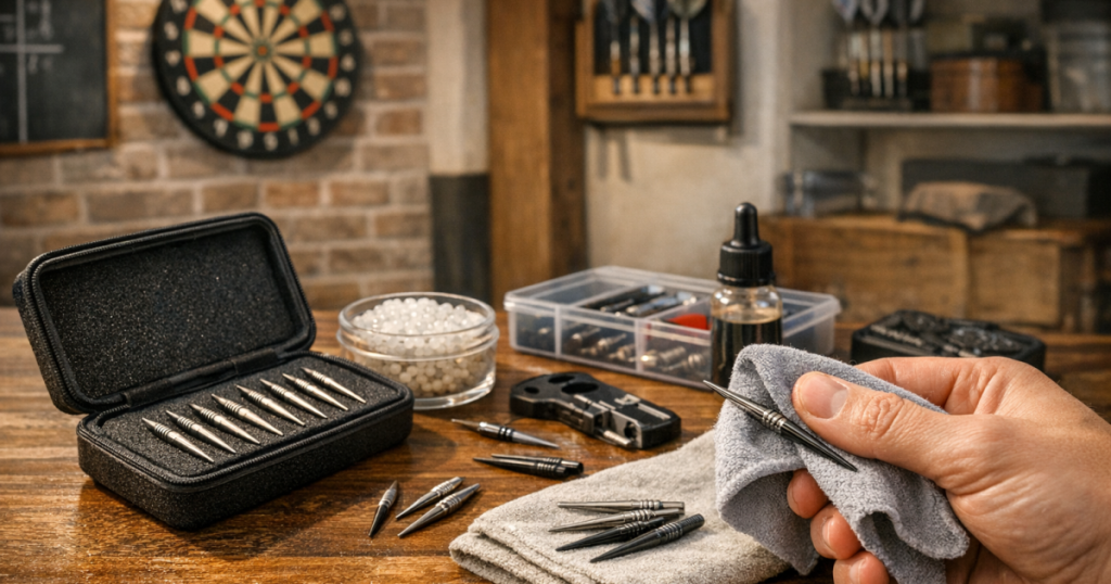 rust-free dart points
