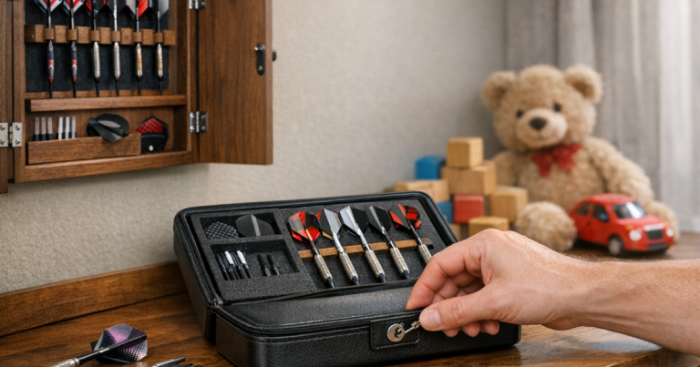 store darts safely